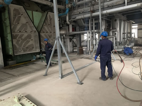 高压水射流清洗凝汽器列管